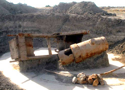 Çanakkale'de topları günyüzüne çıkarıldı