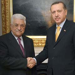 Erdoğan, Abbas'ı kabul etti