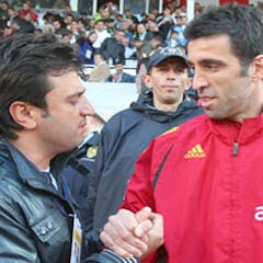 Hakan Şükür ve Bülent Uygun Karasu'da