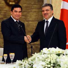 Ankara-Aşkabat hattında sıcak mesajlar