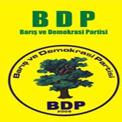 DTP'nin genel merkezine BDP tabelası