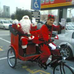 Avusturya'da Noel Baba karşıtı kampanya başlatıldı