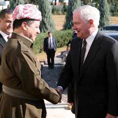 Gates, Barzani ile Irak'ın sorunlarını görüştü