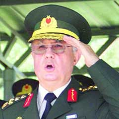 Orgeneral Taşdeler, Suriye'de temaslarda bulunuyor