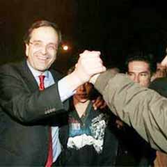 Karamanlis'in yerine Samaras seçildi