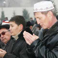 Kazakistan'da Kurban Bayramı coşkusu! 