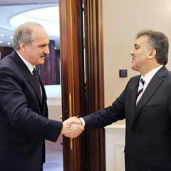Gül, Kurtulmuş ve SP heyetini kabul etti-FOTO