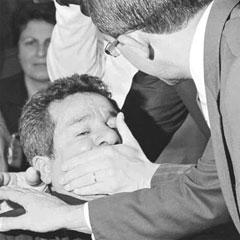 Alevi vatandaşa CHP dayağı