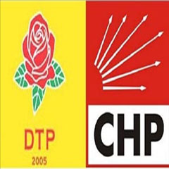 DTP'liler CHP'lileri yumurta yağmuruna tuttu