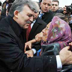 Tunceli Gül'ü böyle karşıladı-FOTO