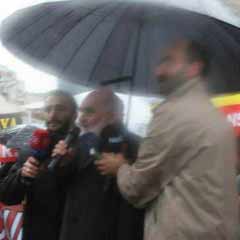 Darbe Protestosu Yağmur Soğuk Dinlemedi-FOTO