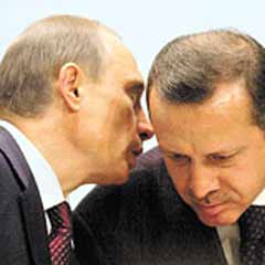 Putin'den, Erdoğan'a tebrik mesajı
