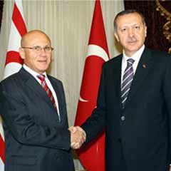 Başbakan Erdoğan ile Talat biraraya geldi