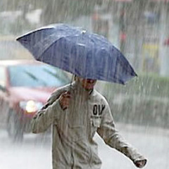 Başkent'te yağmur zaman zaman etkili oldu