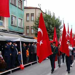 İstanbul'da Cumhuriyet bayramı coşkusu  