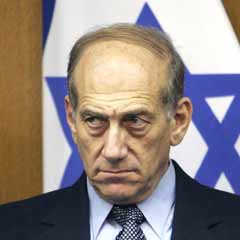 Olmert'e ABD'de protesto şoku