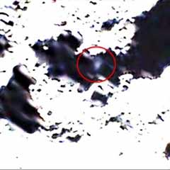 Bombardıman sonrası Ay'ın son hali