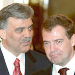 Medvedev, Gül'e teşekkür etti