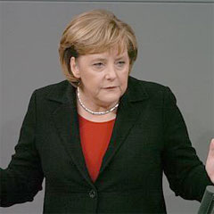 Merkel'e özel domuz gribi aşısı