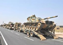 Suriye Sınırına Yine Tank Yığıldı