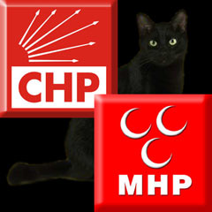 MHP ile CHP arasına kara kedi girdi