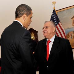 Obama'dan Talabani'ye güvence