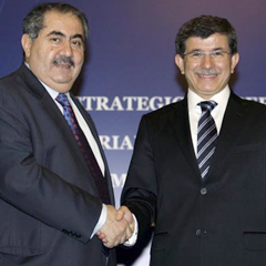 Davutoğlu, Zebari ile görüştü 