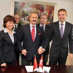 Türk ve Çinli firmalar bir ilke imza attı