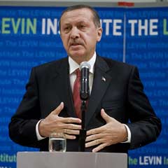 Erdoğan Levin Enstitüsü'nde konuştu
