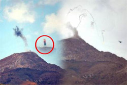 PKK'nın bez parçalarını helikopterler imha etti