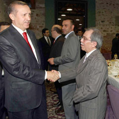 Erdoğan'dan basına iftar - FOTO