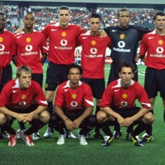Manchester United İstanbul'a geldi