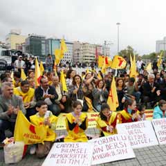 Taksim'de KIZILBAŞ eylemi!
