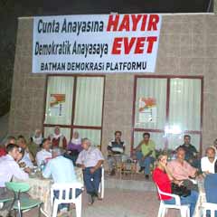 Batman Demokrasi Platformu 12 Eylül'ü kınadı