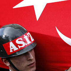 Şehit 5 askerin cenazesi Siirt'te getirildi.