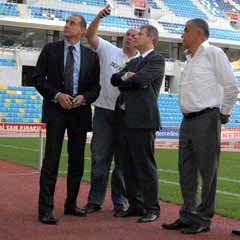 TFF Başkanı, Kadir Has'a hayran kaldı