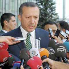 A Milli Takım'a Başbakan Erdoğan'dan destek