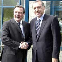 Başbakan Erdoğan, Schröder'le görüştü