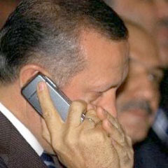 Erdoğan'ın yoğun telefon trafiği
