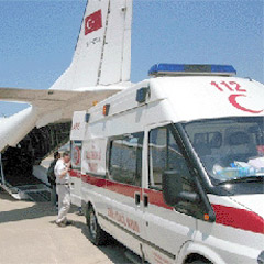 Irak'ta yaralanların 12'si Türkie'de
