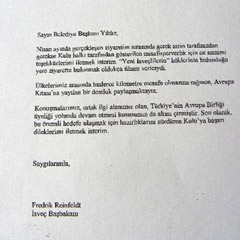 İsveç Başbakan'ından teşekkür mektubu