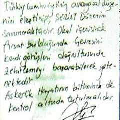 Askerden sakıncalı piyade fişlemesi