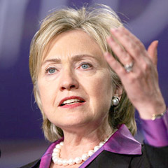 Clinton'dan, Kongolu öğrenciye sert yanıt