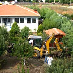 Villa kazısında 6 adet kemik bulundu