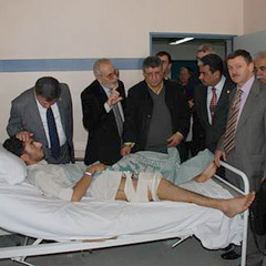Musul'da yaralanan 40 kişi Ankara'da tedavi edilecek