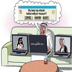 İnternet üzerinden nikah kıymak caiz mi?