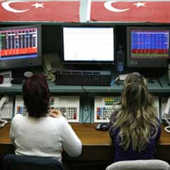 Borsa 44 binin altına indi