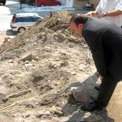 Kazıda III. yüzyıla ait insan iskeleti çıktı