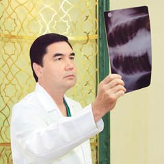Berdimuhammedov bunu da yaptı!