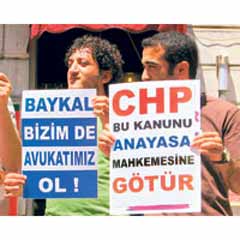 "Baykal bizim de avukatımız ol"